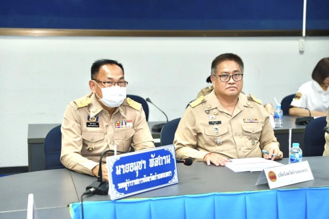 ไฟล์แนบ กปภ.สาขากำแพงเพชร ร่วมประชุมติดตามนโยบายของรัฐบาล และภารกิจสำคัญของ กระทรวงมหาดไทย "สานงานต่อ ก่องานใหม่"  ผ่านระบบวิดีทัศน์ทางไกล (vcs) สดจากห้องประชุมราชสีห์ ศาลาว่าการกระทรวงมหาดไทย