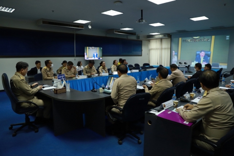 ไฟล์แนบ กปภ.สาขากำแพงเพชร ร่วมประชุมติดตามนโยบายของรัฐบาล และภารกิจสำคัญของ กระทรวงมหาดไทย "สานงานต่อ ก่องานใหม่"  ผ่านระบบวิดีทัศน์ทางไกล (vcs) สดจากห้องประชุมราชสีห์ ศาลาว่าการกระทรวงมหาดไทย