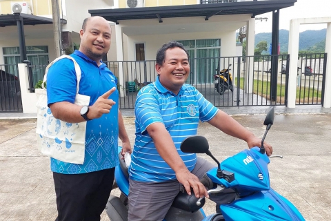 ไฟล์แนบ กปภ.สาขาระนอง ลงพื้นที่รับคำร้องขอติดตั้งประปานอกสถานที่