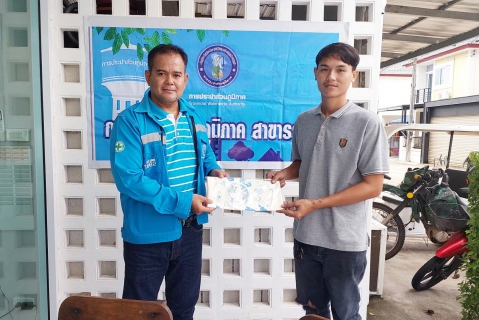 ไฟล์แนบ กปภ.สาขาระนอง ลงพื้นที่รับคำร้องขอติดตั้งประปานอกสถานที่