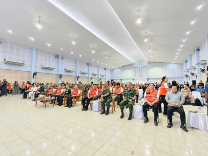 ไฟล์แนบ กปภ.สาขาภูเก็ต เข้าร่วมพิธีเปิดและการเสวนา การฝึกการบริหารวิกฤตการณ์ระดับชาติด้านสาธารณภัยประจำปี พ.ศ.2568 (Crisis Management Exercise : C-MEX 25) จากภัยสึนามิ ในพื้นที่ 6 จังหวัดชายฝั่งทะเลอันดามัน