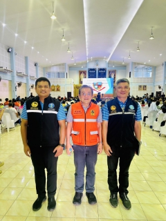 ไฟล์แนบ กปภ.สาขาภูเก็ต เข้าร่วมพิธีเปิดและการเสวนา การฝึกการบริหารวิกฤตการณ์ระดับชาติด้านสาธารณภัยประจำปี พ.ศ.2568 (Crisis Management Exercise : C-MEX 25) จากภัยสึนามิ ในพื้นที่ 6 จังหวัดชายฝั่งทะเลอันดามัน