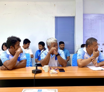 ไฟล์แนบ การประปาส่วนภูมิภาคสาขากระบี่ จัดกิจกรรมสนทนายามเช้า (Morning Talk) ครั้งที่ 9/2568 ประจำเดือน มิถุนายน 2568 