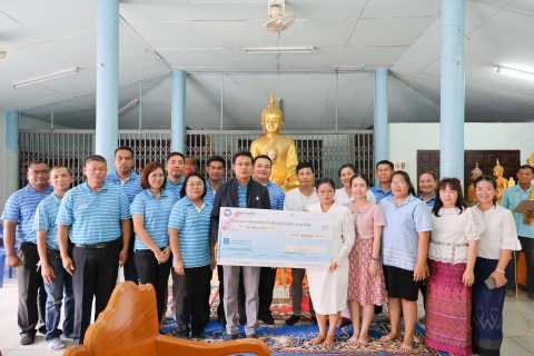 ไฟล์แนบ กปภ.ข.3 ร่วมถวายเทียนจำนำพรรษา ทอดผ้าป่าสามัคคี มอบทุนการศึกษา และกิจกรรมจิตอาสา ณ วัดบ้านหม้อ (ประชารังษี) ปี 2568