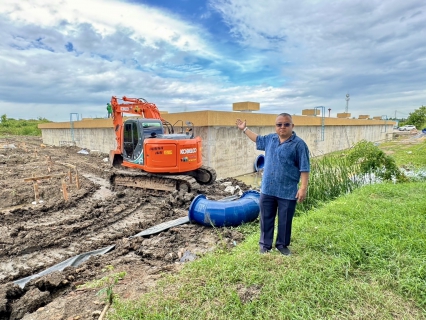 ไฟล์แนบ กปภ.สาขาสมุทรสาคร (พ) ติดตามความคืบหน้าก่อสร้างถังน้ำใส 10,000 ลบ.ม. ณ สถานีจ่ายน้ำชัยมงคล