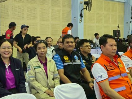 ไฟล์แนบ กปภ.สาขาภูเก็ต เข้าร่วมการฝึกซ้อมการบริหารวิกฤตการณ์ระดับชาติด้านสาธารณภัยประจำปี พ.ศ.2568 (Crisis Management Exercise : C-MEX 25) จากภัยสึนามิ ในพื้นที่ 6 จังหวัดชายฝั่งทะเลอันดามัน