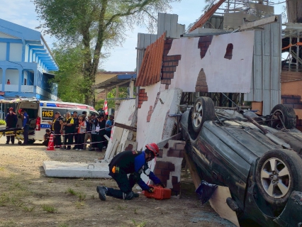 ไฟล์แนบ กปภ.สาขาภูเก็ต เข้าร่วมการฝึกซ้อมการบริหารวิกฤตการณ์ระดับชาติด้านสาธารณภัยประจำปี พ.ศ.2568 (Crisis Management Exercise : C-MEX 25) จากภัยสึนามิ ในพื้นที่ 6 จังหวัดชายฝั่งทะเลอันดามัน