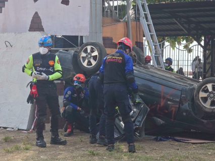 ไฟล์แนบ กปภ.สาขาภูเก็ต เข้าร่วมการฝึกซ้อมการบริหารวิกฤตการณ์ระดับชาติด้านสาธารณภัยประจำปี พ.ศ.2568 (Crisis Management Exercise : C-MEX 25) จากภัยสึนามิ ในพื้นที่ 6 จังหวัดชายฝั่งทะเลอันดามัน