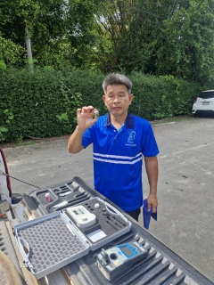 ไฟล์แนบ กปภ.สาขาภูเก็ต นำทีมลงพื้นที่ บริเวณหน้าสำนักสงฆ์กู้กู ตำบลรัษฎา อำเภอเมือง จังหวัดภูเก็ต เพื่อดำเนินการตรวจสอบคุณภาพน้ำ