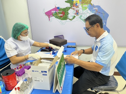 ไฟล์แนบ การประปาส่วนภูมิภาคสาขากระบี่ จัดโครงการตรวจสุขภาพประจำปี 2568 ให้กับบุคลากรในสังกัด