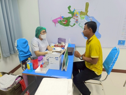 ไฟล์แนบ การประปาส่วนภูมิภาคสาขาคลองท่อม จัดโครงการตรวจสุขภาพประจำปี 2568 