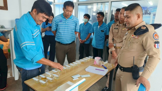 ไฟล์แนบ วันที่ 30 มิถุนายน 2568 การประปาส่วนภูมิภาคสาขาศรีสำโรง                   เข้าร่วมโครงการมหาดไทยสีขาวสร้างพื้นที่ปลอดภัย หยุดยั้งยาเสพติด     (Safe Zone No Drugs) และโครงการมาตรฐานการป้องกันและแก้ไขปัญหายาเสพติดในสถานประกอบกิจการ (มยส.) 