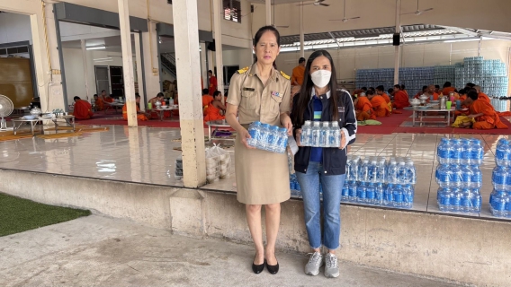 ไฟล์แนบ กปภ.สาขาฉะเชิงเทรา สนับสนุนน้ำดื่มตราสัญลักษณ์ กปภ. จำนวน 840 ขวด ให้กับวัดโสธรวราราม