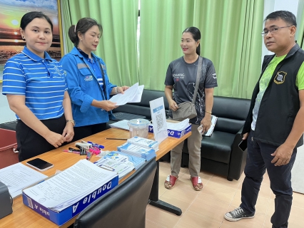 ไฟล์แนบ การประปาส่วนภูมิภาคสาขากระบี่ จัดกิจกรรม "โครงการ มุ่งมั่น เพื่อปวงชน เติมใจให้กัน" ครั้งที่ 8/2568 ลงพื้นที่ให้บริการประชาชนรับชำระค่าติดตั้งประปาใหม่ 