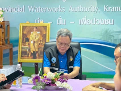 ไฟล์แนบ การประปาส่วนภูมิภาคสาขากระนวน ร่วมให้การต้อนรับ นายสมศักดิ์ วินิจกุล รองผู้ว่าการ (ปฏิบัติการ 2) ในการลงพื้นที่เพื่อตรวจเยี่ยมสาขา