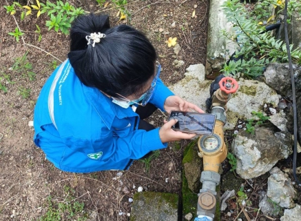 ไฟล์แนบ กปภ.สาขาระนอง ลงพื้นที่สุ่มอ่านมาตรวัดน้ำออนไลน์ ประจำเดือน มิถุนายน 2568