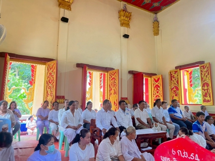 ไฟล์แนบ กปภ.สาขาบางสะพาน เข้าร่วมการจัดพิธีทำบุญให้จังหวัดประจวบคีรีขันธ์ ณ วัดทุ่งมะพร้าว อำเภอบางสะพาน จังหวัดประจวบคีรีขันธ์