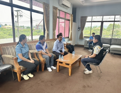 ไฟล์แนบ การประปาส่วนภูมิภาคสาขาบางสะพาน เข้าพบ นายกเทศบาลตำบลร่อนทอง พบปะพูดคุย รับฟังปัญหาและร่วมกันหารืองานวางท่อขยายเขตในเขตเทศบาลตำบลร่อนทองเ