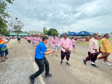 ไฟล์แนบ กปภ.สาขาท่าตะโก ร่วมกิจกรรม สืบสานประเพณีแห่เทียนพรรษาอำเภอท่าตะโก ประจำปี 2568