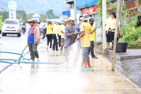 ไฟล์แนบ การประปาส่วนภูมิภาคสาขาทุ่งสง ร่วมกิจกรรมจิตอาสาพัฒนา เตรียมพื้นที่รับเสด็จฯ สมเด็จพระกนิษฐาธิราชเจ้า กรมสมเด็จพระเทพรัตนสุดาฯ