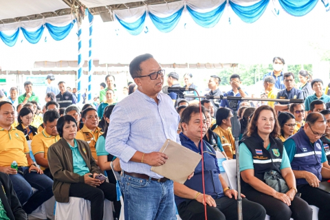 ไฟล์แนบ กปภ.สาขาสุราษฎร์ธานี(พ) สนับสนุนน้ำดื่มโครงการคลินิคเกษตรเคลื่อนที่ในพระราชานุเคราะห์