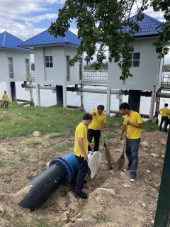 ไฟล์แนบ กปภ.สาขาตาก ดำเนินโครงการรวมพลังจิตอาสา กปภ. เฉลิมพระเกียรติ ประจำปี 2568