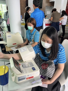 ไฟล์แนบ พนักงานในสังกัด กปภ.สาขารังสิต(พ) ร่วมใจบริจาคเลือดช่วยเหตุรุนแรงชายแดนไทย-กัมพูชา