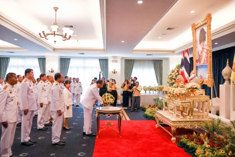 ไฟล์แนบ การประปาส่วนภูมิภาคสาขาประจวบคีรีขันธ์ ร่วมลงนามถวายพระพรชัยมงคล เนื่องในโอกาสวันเฉลิมพระชนมพรรษา พระบาทสมเด็จพระเจ้าอยู่หัว ครบ 6 รอบ 28 กรกฎาคม 2568