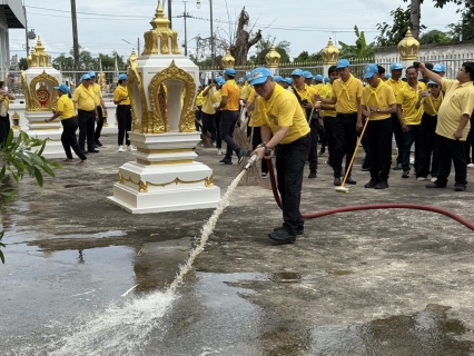 ไฟล์แนบ การประปาส่วนภูมิภาคสาขาฉะเชิงเทราเข้าร่วมกิจกรรมจิตอาสาบำเพ็ญสาธารณประโยชน์และบำเพ็ญสาธารณกุศล เฉลิมพระเกียรติ พระบาทสมเด็จพระเจ้าอยู่หัว เนื่องในโอกาสวันเฉลิมพระชนมพรรษา 28 กรกฎาคม 2568
