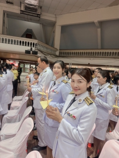 ไฟล์แนบ กปภ.สาขากาญจนบุรี น้อมสำนึกในพระมหากรุณาธิคุณและแสดงความจงรักภักดีร่วมพิธีถวายเครื่องราชสักการะ และจุดเทียนถวายพระพรชัยมงคล เฉลิมพระเกียรติพระบาทสมเด็จพระเจ้าอยู่หัว เนื่องในโอกาสวันเฉลิมพระชนมพรรษา 28 กรกฎาคม 2568 