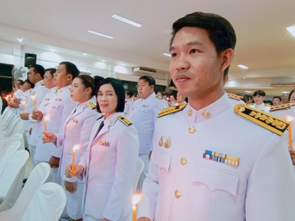 ไฟล์แนบ กปภ.สาขาท่ามะกา ร่วมพิธีถวายเครื่องราชสักการะและวางพานพุ่ม และพิธีจุดเทียนถวายพระพรชัย กิจกรรมเฉลิมพระเกียรติพระบาทสมเด็จพระเจ้าอยู่หัวฯ เนื่องในโอกาสวันเฉลิมพระชนมพรรษา 28 กรกฎาคม 2568