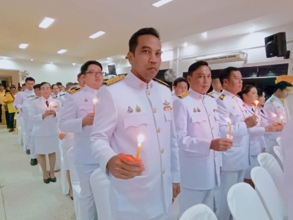 ไฟล์แนบ กปภ.สาขาท่ามะกา ร่วมพิธีถวายเครื่องราชสักการะและวางพานพุ่ม และพิธีจุดเทียนถวายพระพรชัย กิจกรรมเฉลิมพระเกียรติพระบาทสมเด็จพระเจ้าอยู่หัวฯ เนื่องในโอกาสวันเฉลิมพระชนมพรรษา 28 กรกฎาคม 2568