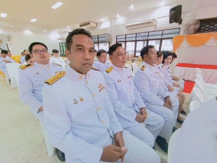 ไฟล์แนบ กปภ.สาขาท่ามะกา ร่วมพิธีถวายเครื่องราชสักการะและวางพานพุ่ม และพิธีจุดเทียนถวายพระพรชัย กิจกรรมเฉลิมพระเกียรติพระบาทสมเด็จพระเจ้าอยู่หัวฯ เนื่องในโอกาสวันเฉลิมพระชนมพรรษา 28 กรกฎาคม 2568