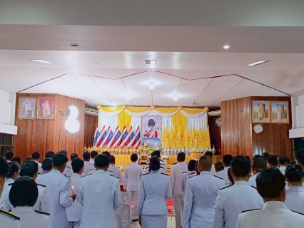 ไฟล์แนบ กปภ.สาขาท่ามะกา ร่วมพิธีถวายเครื่องราชสักการะและวางพานพุ่ม และพิธีจุดเทียนถวายพระพรชัย กิจกรรมเฉลิมพระเกียรติพระบาทสมเด็จพระเจ้าอยู่หัวฯ เนื่องในโอกาสวันเฉลิมพระชนมพรรษา 28 กรกฎาคม 2568