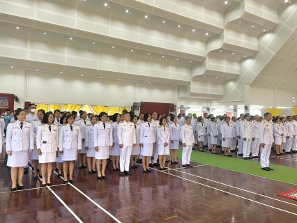 ไฟล์แนบ กปภ.สาขาขลุง เข้าร่วมพิธีทำบุญตักบาตรถวายพระราชกุศล และพิธีถวายสัตย์ปฏิญาณเพื่อเป็นข้าราชการที่ดีและพลังของแผ่นดิน เนื่องในโอกาสวันเฉลิมพระชนมพรรษา พระบาทสมเด็จพระเจ้าอยู่หัว 28 กรกฎาคม 2568