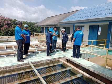 ไฟล์แนบ การประปาส่วนภูมิภาคสาขาอ่าวลึก  ให้การต้อนรับคณะกรรมการตรวจประเมินผลการดำเนินงานโครงการจัดการน้ำสะอาด (Water Safety Plan) ประจำปีงบประมาณ 2568