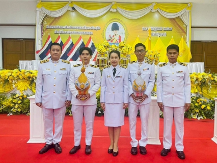 ไฟล์แนบ กปภ.สาขารังสิต(พ) ร่วมพิธีถวายเครื่องราชสักการะและวางพานพุ่ม และพิธีจุดเทียนถวายพระพรชัยมงคล พระบาทสมเด็จพระเจ้าอยู่หัว เนื่องในโอกาสวันเฉลิมพระชนมพรรษา 28 กรกฎาคม 2568