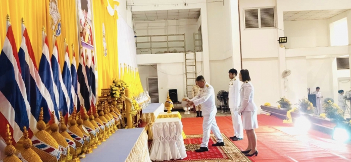 ไฟล์แนบ กปภ.สาขาวัฒนานคร เข้าร่วมกิจกรรมเฉลิมพระเกียรติพระบาทสมเด็จพระเจ้าอยู่หัว เนื่องในโอกาสวันเฉลิมพระชนมพรรษา  28 กรกฎาคม 2568