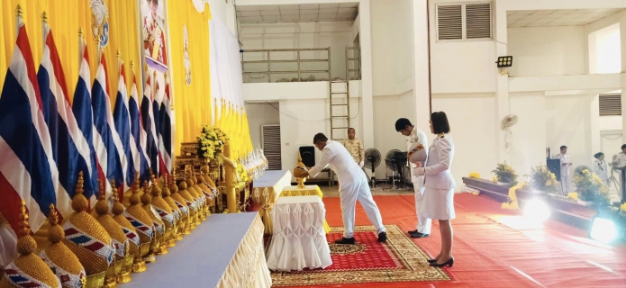 ไฟล์แนบ กปภ.สาขาวัฒนานคร เข้าร่วมกิจกรรมเฉลิมพระเกียรติพระบาทสมเด็จพระเจ้าอยู่หัว เนื่องในโอกาสวันเฉลิมพระชนมพรรษา  28 กรกฎาคม 2568