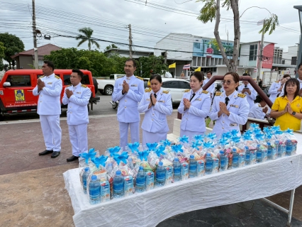 ไฟล์แนบ กปภ.สาขาชัยนาท เข้าร่วมพิธีเจริญพระพุทธมนต์  และทำบุญตักบาตรถวายพระราชกุศล 