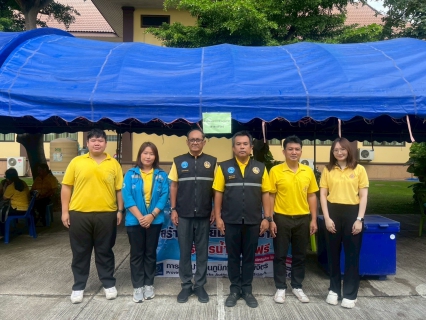 ไฟล์แนบ การประปาส่วนภูมิภาคสาขาพิจิตร เข้าร่วมกิจกรรม "บำบัดทุกข์ บำรุงสุข สร้างรอยยิ้มให้ชาวพิจิตร"  ประจำปีงบประมาณ พ.ศ. 2568 ครั้งที่ 8