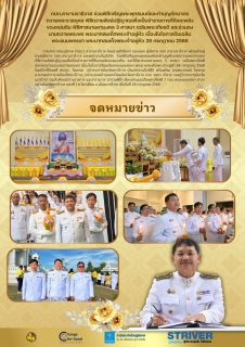 ไฟล์แนบ กปภ.สาขานราธิวาส ร่วมพิธีเจริญพระพุทธมนต์และทำบุญตักบาตรถวายพระราชกุศล พิธีถวายสัตย์ปฏิญาณเพื่อเป็นข้าราชการที่ดีและพลังของแผ่นดิน พิธีศาสนามหามงคล 3 ศาสนา เฉลิมพระเกียรติ และร่วมลงนามถวายพระพร พระบาทสมเด็จพระเจ้าอยู่หัว เนื่องในโอกาสวันเฉลิมพระชนมพรรษา พระบาทสมเด็จพระเจ้าอยู่หัว 28 กรกฎาคม 2568