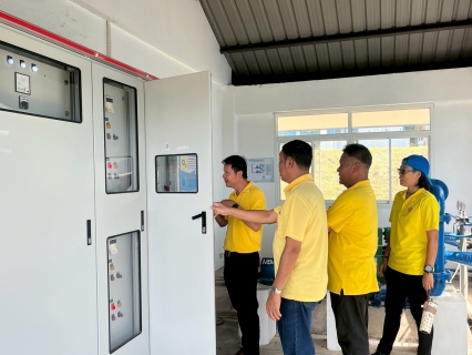 ไฟล์แนบ การประปาส่วนภูมิภาคสาขาเถิน เข้าศึกษาดูงานการดูแลรักษาระบบผลิตของ สถานีผลิตน้ำบ้านดง กปภ.สาขาลำปาง