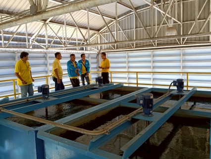 ไฟล์แนบ การประปาส่วนภูมิภาคสาขาเถิน เข้าศึกษาดูงานการดูแลรักษาระบบผลิตของ สถานีผลิตน้ำบ้านดง กปภ.สาขาลำปาง