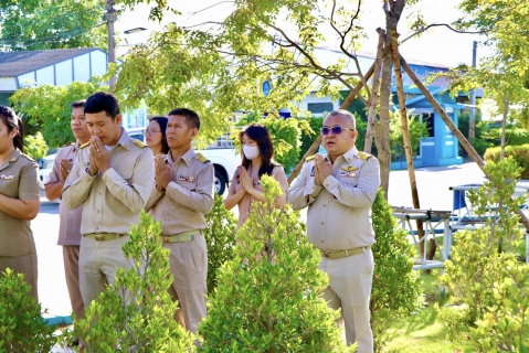 ไฟล์แนบ กปภ.สาขาสมุทรสาคร (พ) จัดกิจกรรมเคารพธงชาติ ร่วมใจแสดงออกถึงความจงรักภักดี