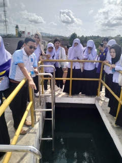 ไฟล์แนบ การประปาส่วนภูมิภาคสาขากันตัง ให้การต้อนรับคณะศึกษาดูงาน  จากวิทยาลัยการสาธารณสุขสิรินธร จังหวัดตรัง ณ สถานีผลิตน้ำท่าจีน