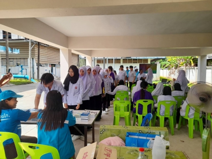 ไฟล์แนบ การประปาส่วนภูมิภาคสาขากันตัง ให้การต้อนรับคณะศึกษาดูงาน  จากวิทยาลัยการสาธารณสุขสิรินธร จังหวัดตรัง ณ สถานีผลิตน้ำท่าจีน