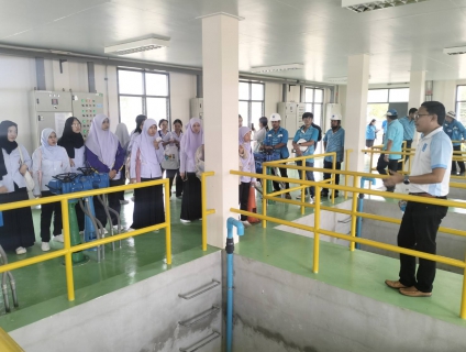 ไฟล์แนบ การประปาส่วนภูมิภาคสาขากันตัง ให้การต้อนรับคณะศึกษาดูงาน  จากวิทยาลัยการสาธารณสุขสิรินธร จังหวัดตรัง ณ สถานีผลิตน้ำท่าจีน