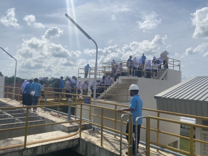 ไฟล์แนบ การประปาส่วนภูมิภาคสาขากันตัง ให้การต้อนรับคณะศึกษาดูงาน  จากวิทยาลัยการสาธารณสุขสิรินธร จังหวัดตรัง ณ สถานีผลิตน้ำท่าจีน