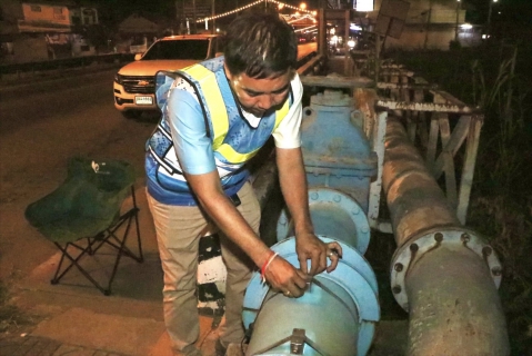 ไฟล์แนบ กปภ.สาขาสมุทรสาคร (พ) ลงพื้นที่ดำเนินการ Step Test ค้นหาท่อแตก-ท่อรั่ว บริเวณ DMA-18-คลองนา 2